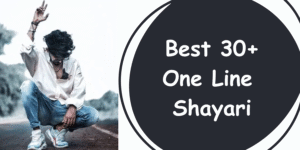 one line shayari