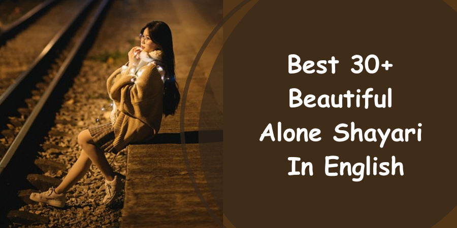 alone shayari in english