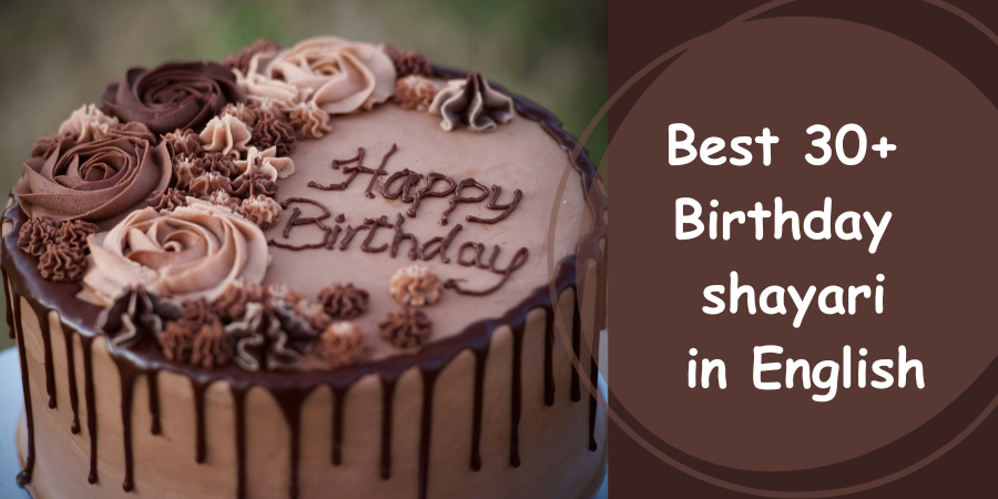 birthday shayari in english