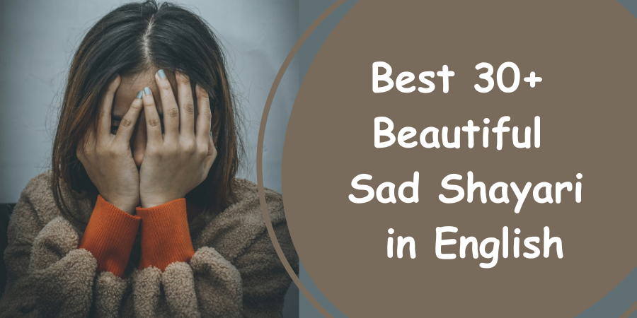 english sad shayari