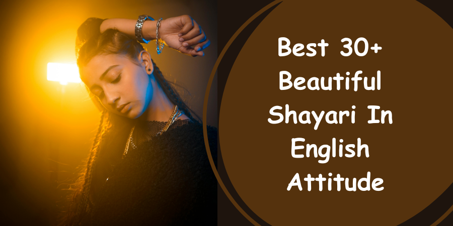 shayari in english attitude