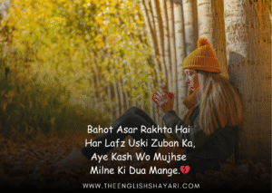 alone shayari in english