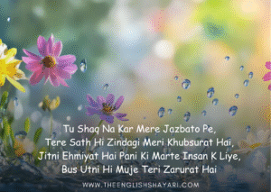 shayari in hindi english