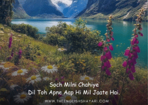 shayari in hindi english