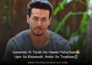 attitude shayari🔥 english 2 line