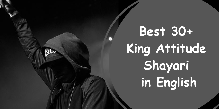 king attitude shayari in english